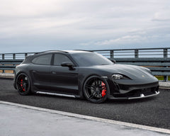 VR Forged D10 Wheel Package Porsche Taycan 22x10 22x11.5 Matte Black