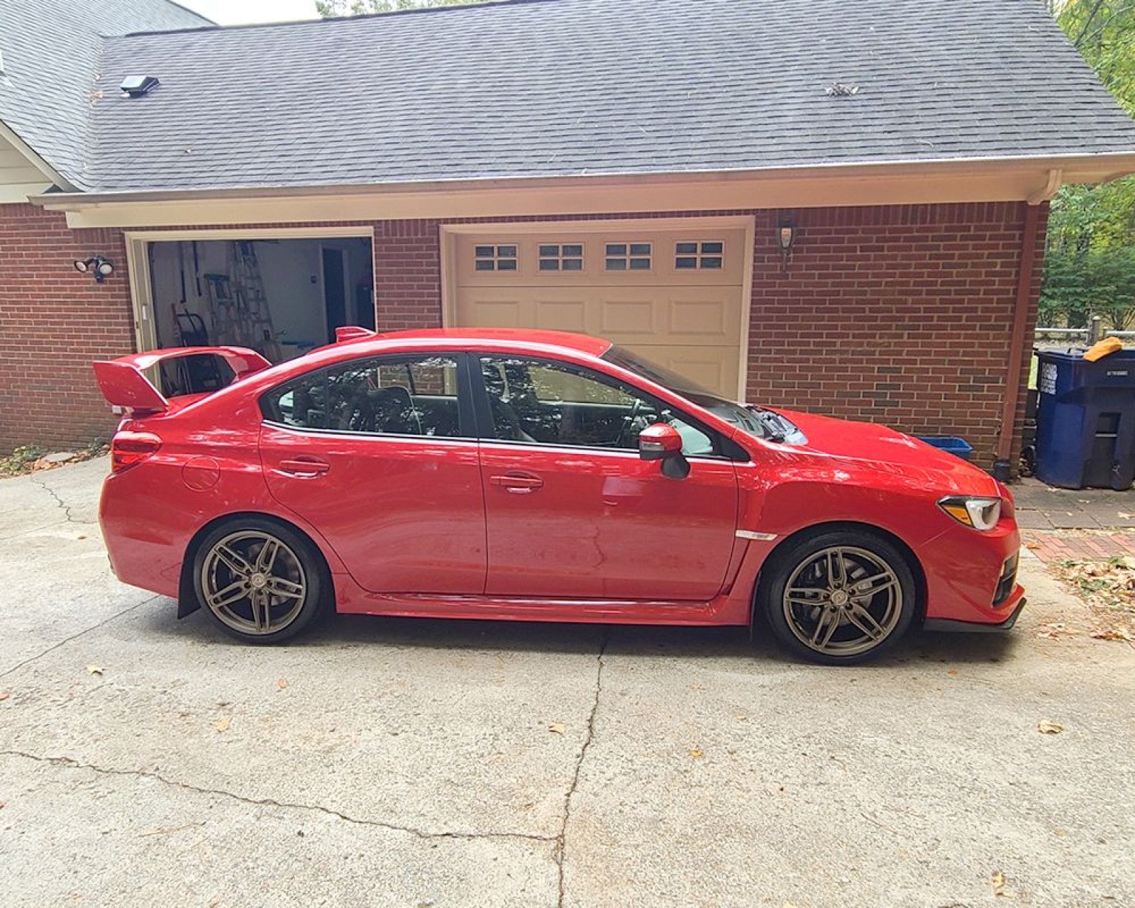 VR Forged D10 Wheel Package Subaru WRX STI 18x9.5 Satin Bronze