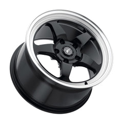 Forgestar 18x10 D5 Drag 5x114.3 ET42 BS7.1 Gloss BLK MACH 78.1 Wheel