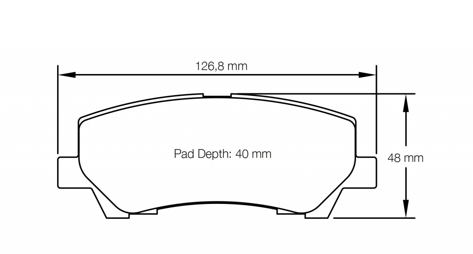 Pagid Racing 8204 RSL29 Compound Brake Pads