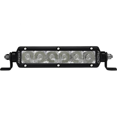 RIGID Industries 906212EM RIGID SR-Series LED Light, E-Mark Certified, Spot Optic, 6 Inch, Black Housing