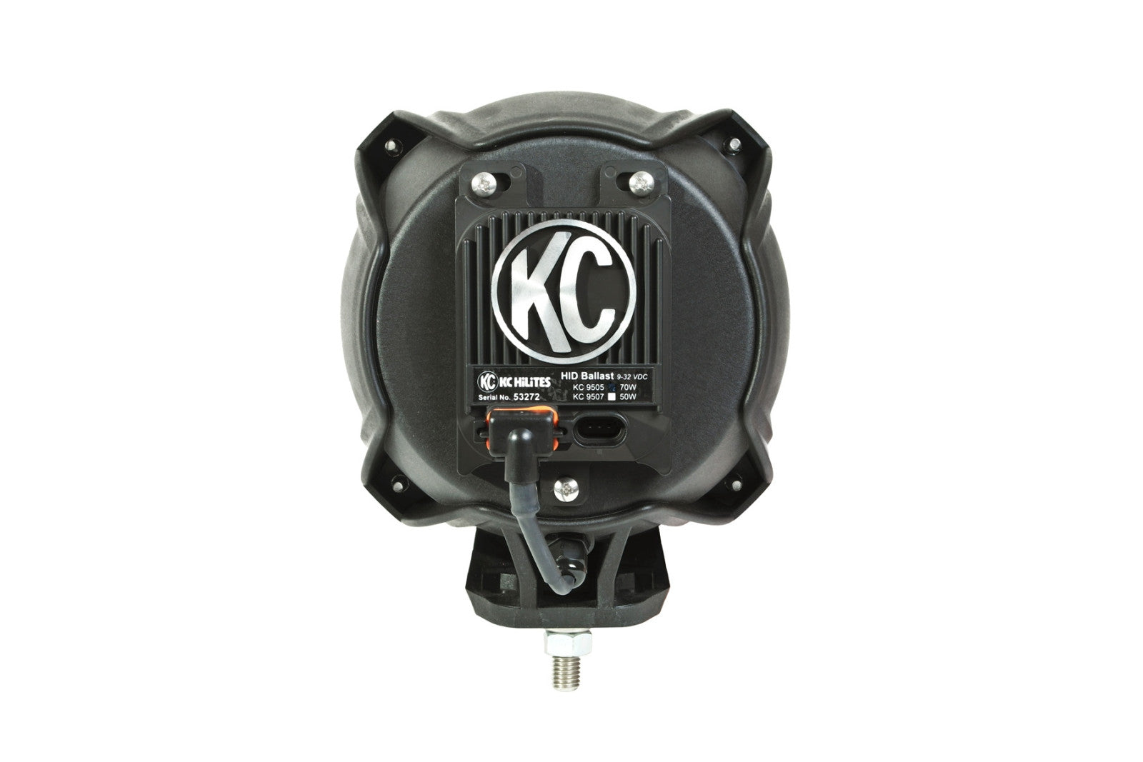 KC HiLiTES 7 inch Carbon POD? HID - 2-Light System - 70W Spot Beam