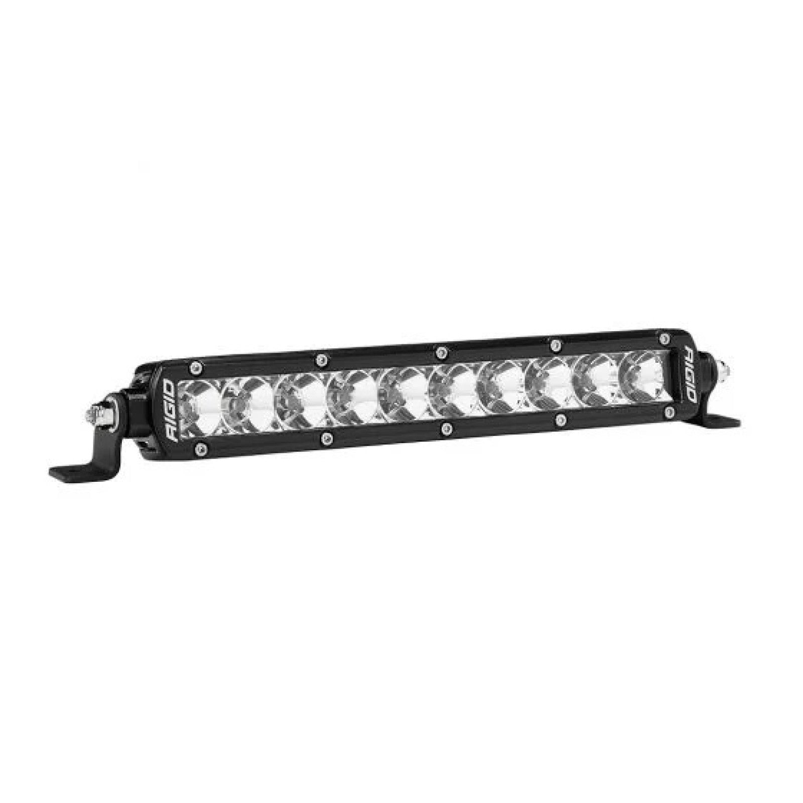 RIGID Industries 910113 RIGID SR-Series PRO LED Light, Flood Optic, 10 Inch, Black Housing