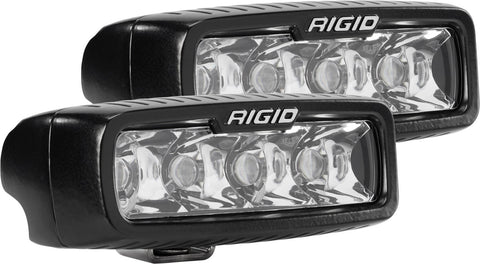 RIGID Industries 905213 RIGID SR-M Series PRO, Spot Optic, Surface Mount, Black Housing, Pair