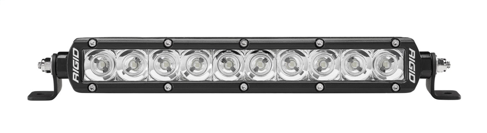 RIGID Industries 910113 RIGID SR-Series PRO LED Light, Flood Optic, 10 Inch, Black Housing