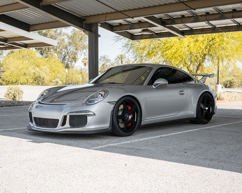 VR Forged D12 Wheel Package Porsche 991 Turbo | 991 GT3 20x9.0 20x12 Centerlock Matte Black