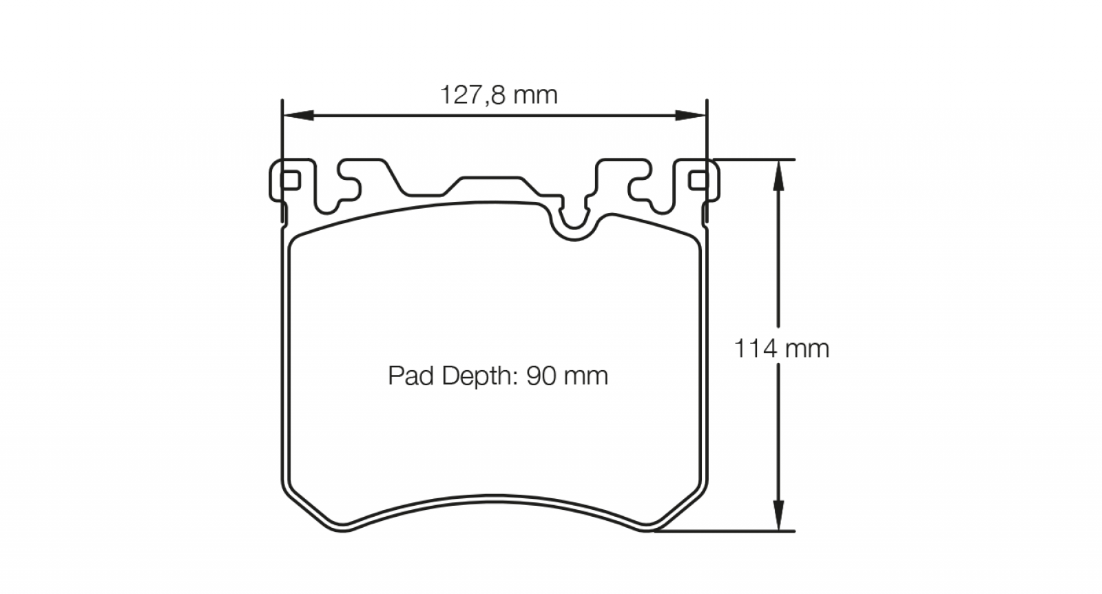 Pagid Racing 8200 RSL29 Compound Brake Pads