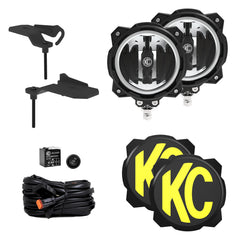 KC HiLiTES Gravity LED PRO6 Wide-40 - 2-Light System - Ditch Light Kit