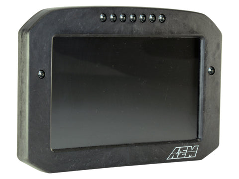 AEM CD-7 Carbon Flat Panel Digital Racing Dash Display - Logging / Non-GPS