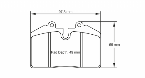 Pagid Racing Ferrari 348, 456 GT, F512M & 550, Maserati Spyder 4.2 & Coupe 3.2, Porsche 911 3.3 SC Turbo / Turbo S, 964 3.3/3.6 Turbo & Turbo S RS14 Brake Pads
