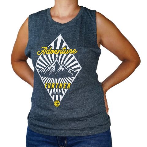 KC HiLiTES 70630 KC Women's Adventure Further Tank - Blue - X-Small