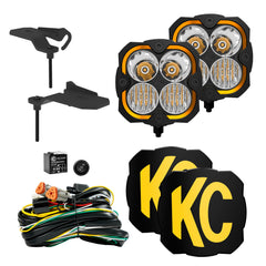 KC HiLiTES FLEX ERA 4 - 2-Light System - Ditch Light Kit - Combo Beam