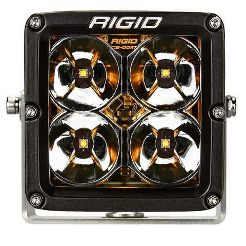 RIGID Industries 32205 RIGID Radiance Pod XL With Amber Backlight, Surface Mount, Black Housing, Pair