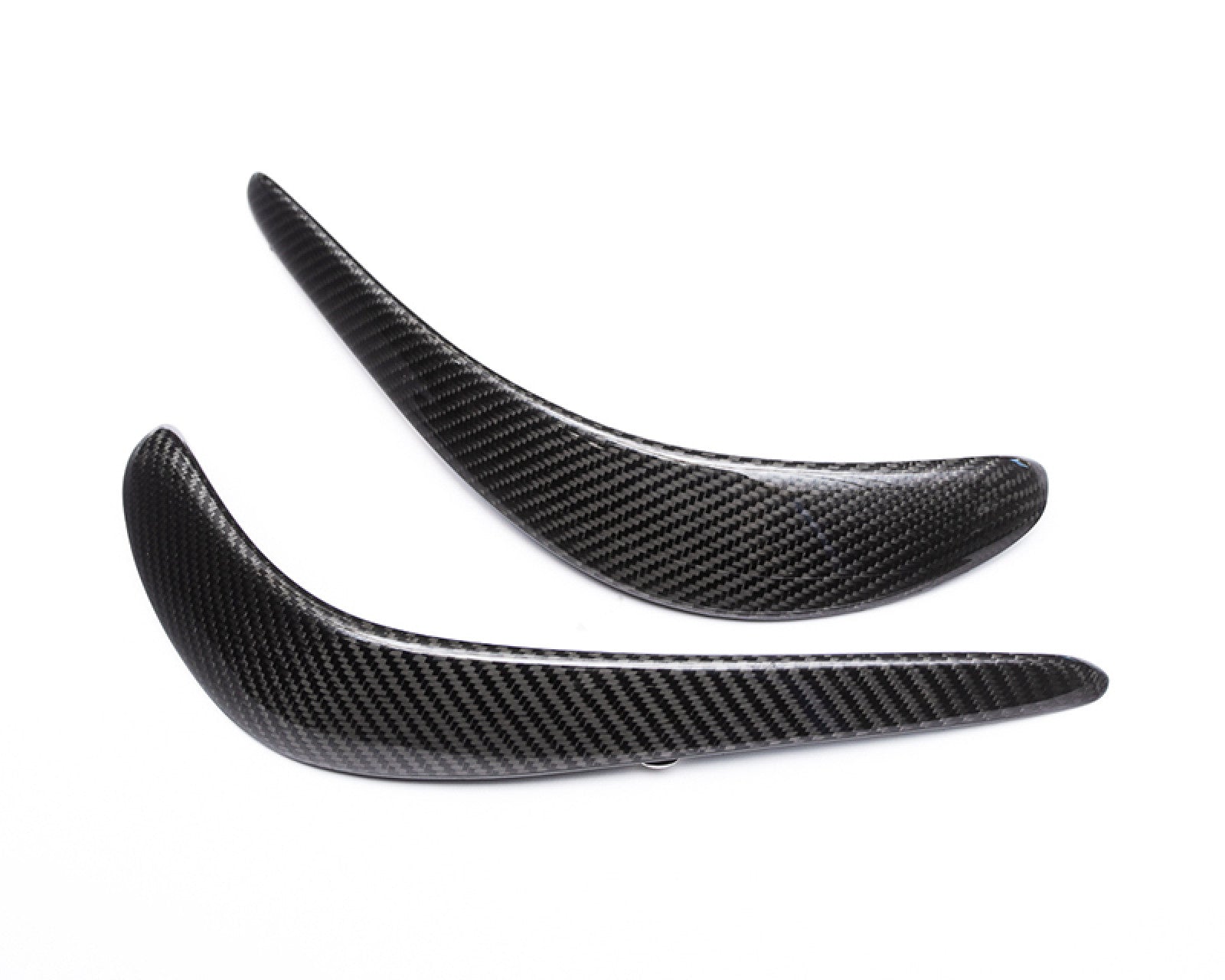 VR Aero Carbon Fiber Upper Front Bumper Canard Pair SRT Viper 2013-2017