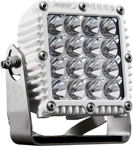 RIGID Industries 245113 RIGID Q-Series PRO LED Light, Flood Optic, White Housing, Single