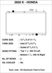 CSF 92-00 Honda Civic w/ K-Swap 94-01 Acura Integra Aluminum Radiator